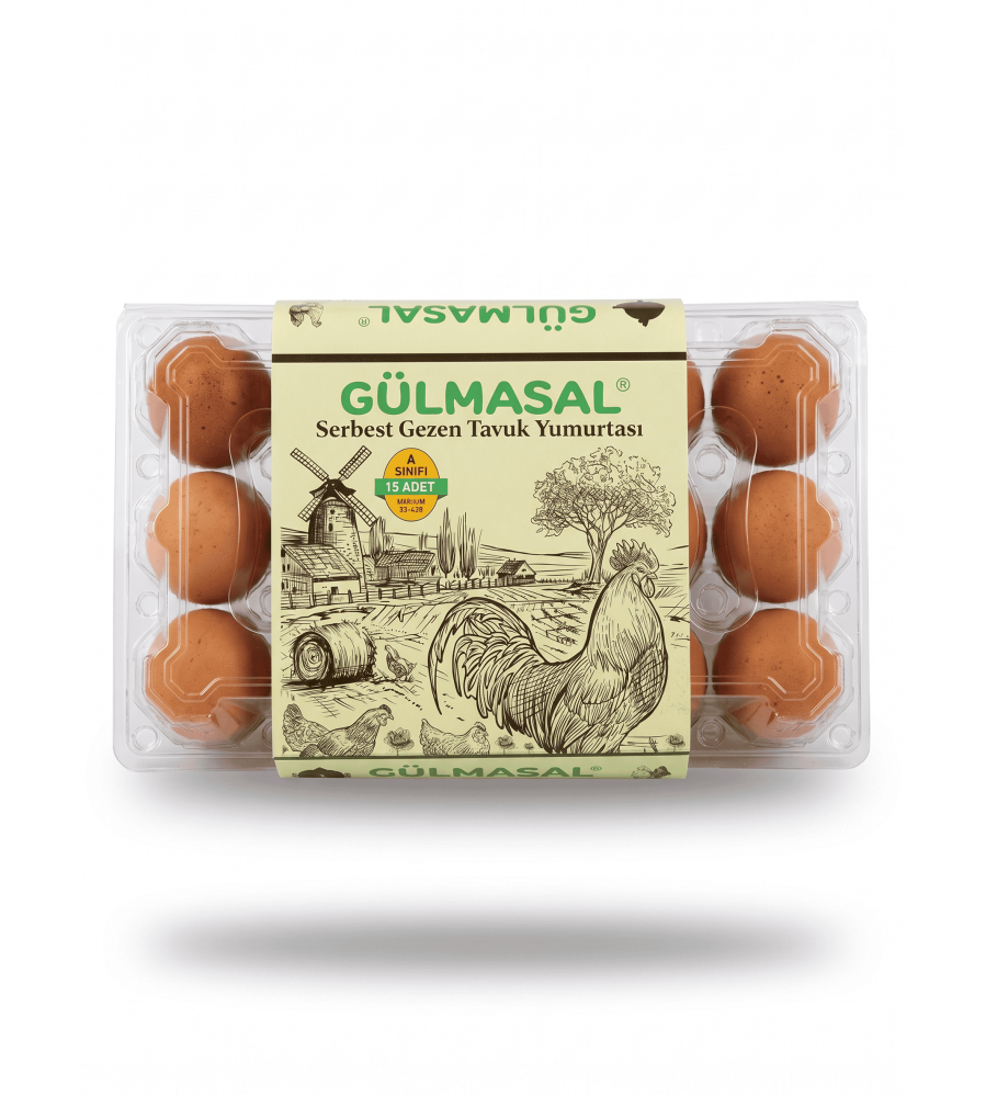 Gezen Tavuk Yumurtası (15 Adet)