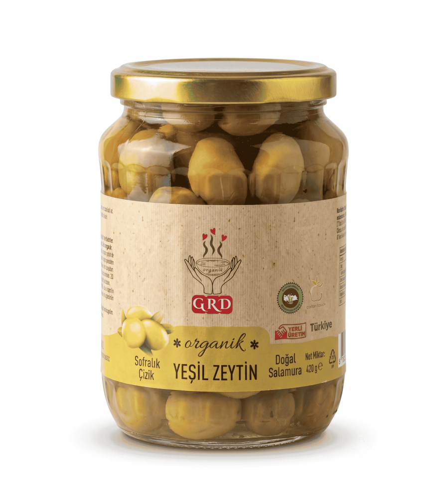 Yeşil Çizik Zeytin 600 cc