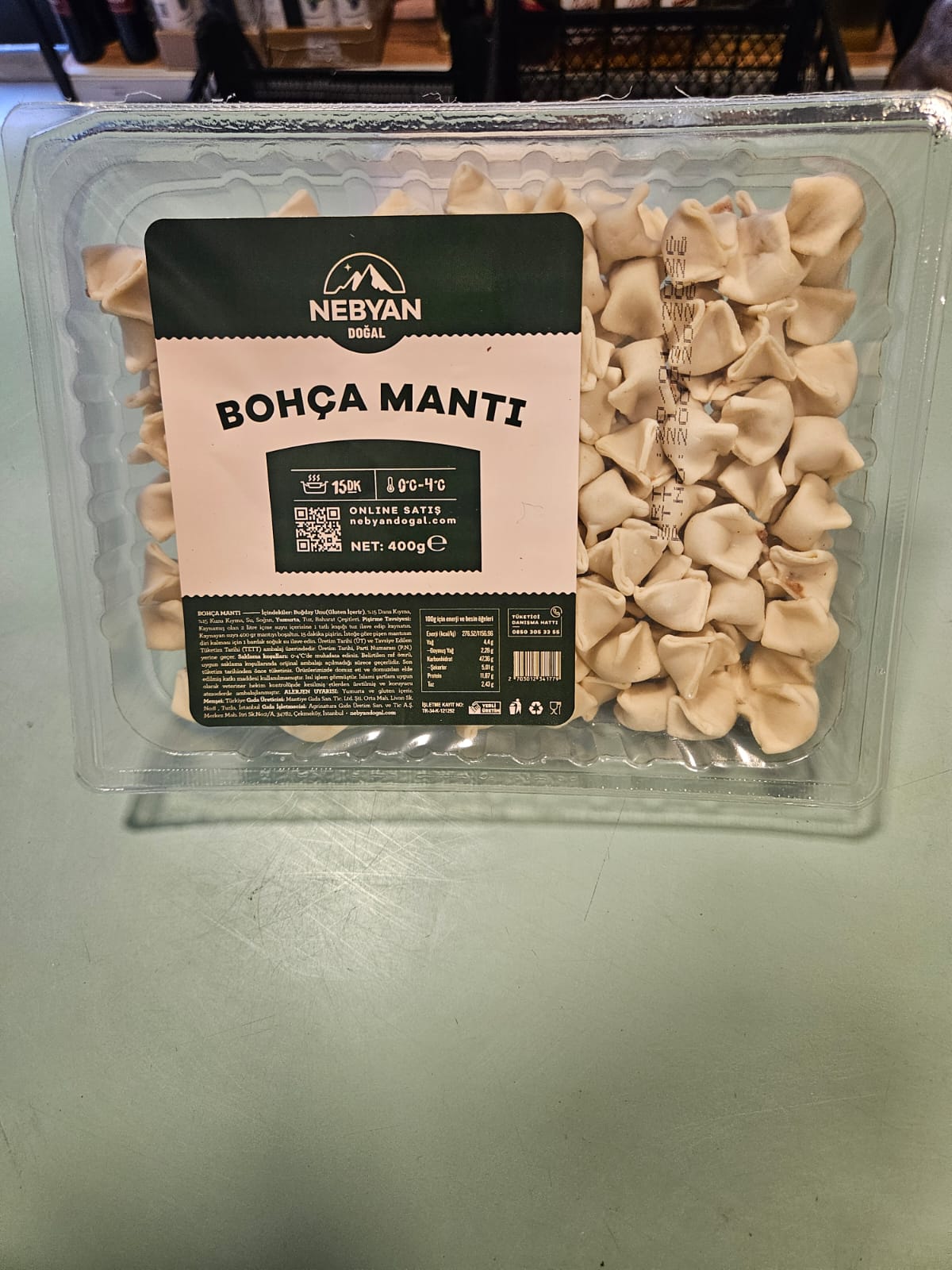 MANTI 400 GR - NEBYAN